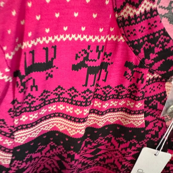 Dear Scarlett - Lizzy Top with Three Quarter Sleeves - Burgundy - XL - NWT - Picture 5 of 7